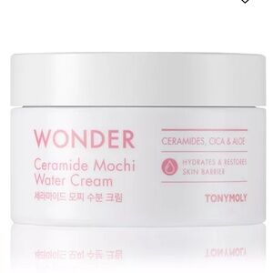 🤍New Tony moly Wonder Ceramide Mochi Water Cream🤍